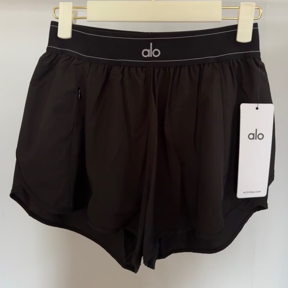 ALO Yoga Dark Charcoal Athletic Shorts